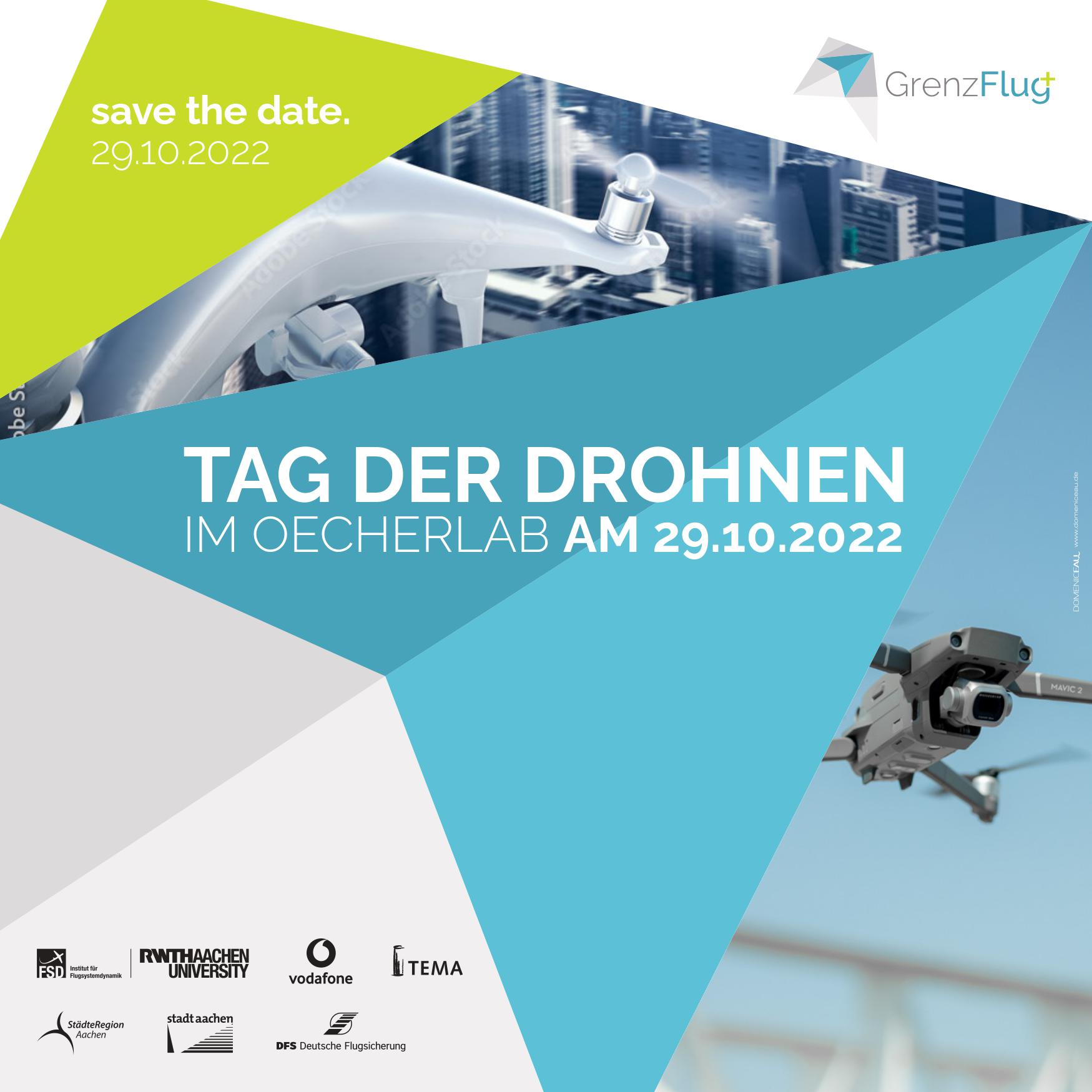 SAVE THE DATE: Tag der Drohnen im OecherLab am 29.10.2022